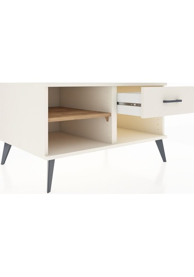 Kronos Şifonyer Tek Raflı Tek Çekmeceli 88x59x48 Aytaşı-çam/aytaşı Çam/aytaşı