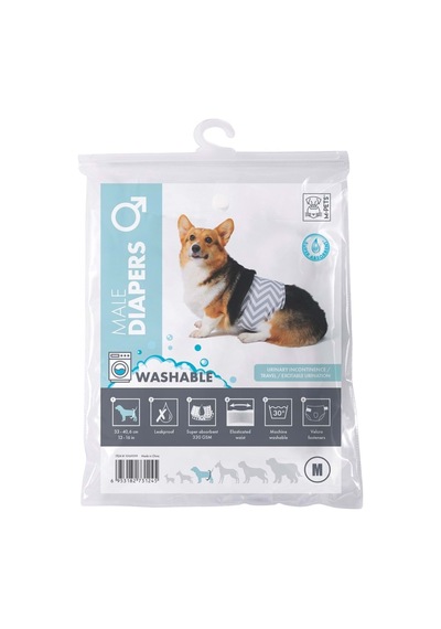 M-pets Erkek Köpekler İçin Yıkanabilir Külot M 10169599