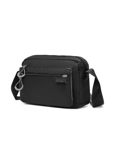 Smart Bags Ekstra Hafif Kumaş Postacı Çantası Bc 3148 - Siyah Siyah