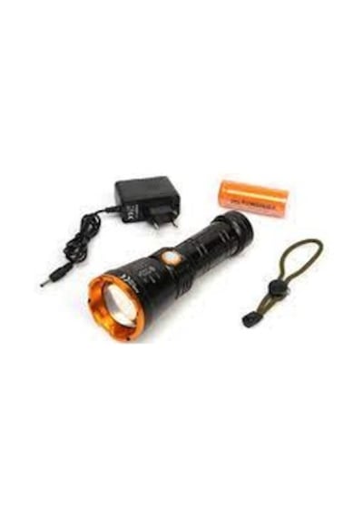 Powerdex Pd-6682 15watt Profesyonel Şarjlı El Fener Siyah