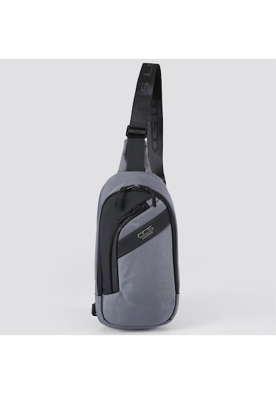 Ççs 31410 Tek Omuz Askılı Sırt Ve Göğüs Çantası Gri