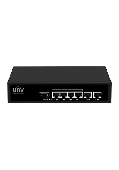 Unv 4 Port 10/100 Poe + 2 Port 10/100 Ethernet 60w Poe Yönetilemez Switch