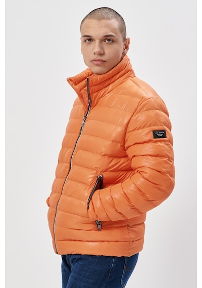 Lee Regular Fit Normal Kesim Dik Yaka Turuncu Şişme Mont Turuncu Lee Regular Fit Normal Kesim Dik Yaka Turuncu Şişme Mont Turuncu