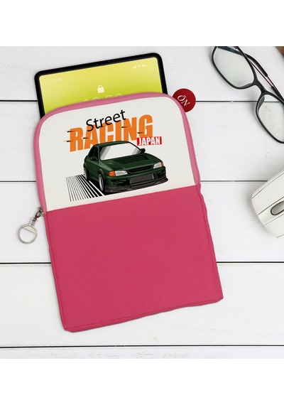 Bk Gift Street Racing Tasarımlı Taşınabilir Koruyucu Tablet Kılıf