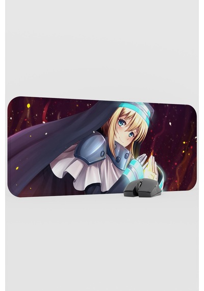 Fire Force Anime V2 - 70x30 Xl Gaming Kauçuk Kaymaz Taban Mouse Pad Fare Altlığı