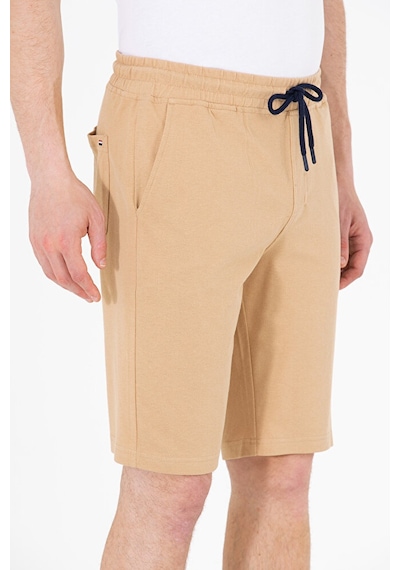 U.S. Polo Assn. Erkek Camel Örme Şort 50263258-vr015 Çok Renkli