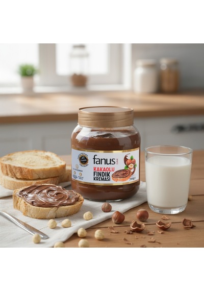 Fanus Gurme Kakaolu Fındık Kreması 700 G
