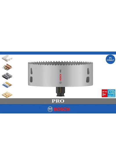 Bosch Pro 140 Mm Pc Delik Testeresi Hss %8 Kobalt 2608594418