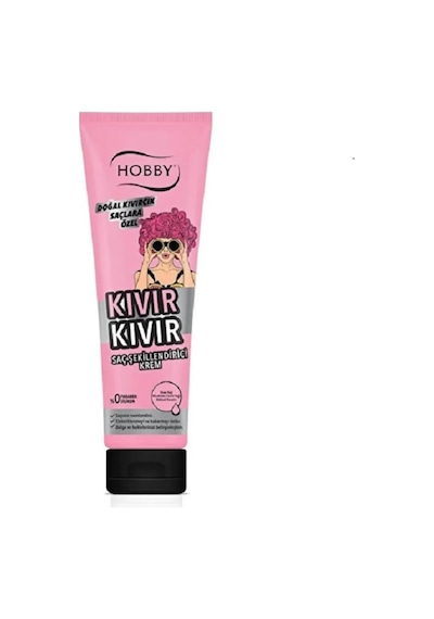 Hobby Kıvır Kıvır Saç Şekillendirici Krem 150 ML + Jöle 150 ML +  Köpük 150 ML