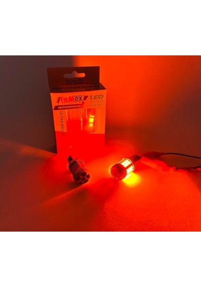 Femexrenault Taliant Led Arka Sinyal Ampulleri Koyu Turuncu Py21w - 1156 Bau15s 150