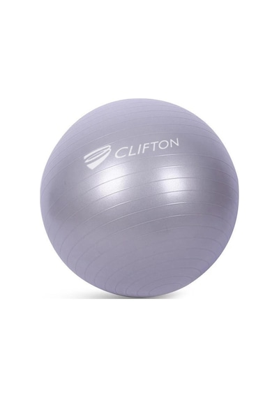 Clifton 65 CM Gri Dura-Strong Deluxe Pilates Topu + Pompa