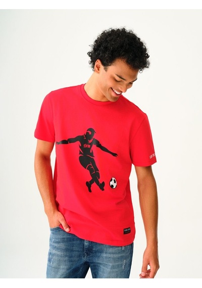LOFT Regular Fit Erkek Tshirt K.kol Lf2038391 Q1.v1 Kırmızı