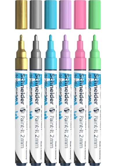 Schneider 310 Akrilik Markeri 2 MM Set/2-120196 Scm519