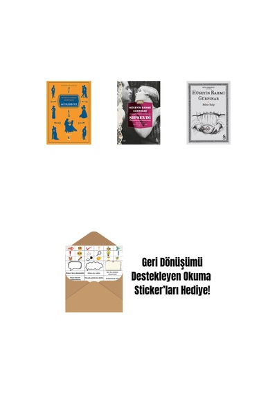 Mürebbiye + Şıpsevdi Günümüz Türkçesiyle + Billur Kalp + Okuma Sticker'ları