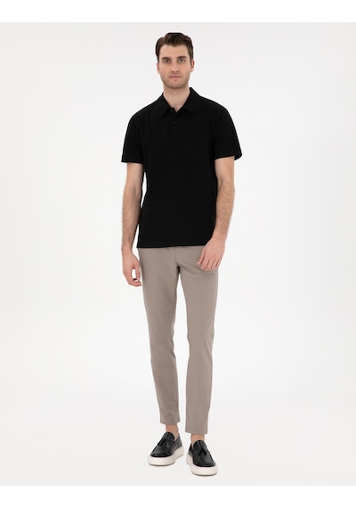 Pierre Cardin Erkek Siyah Tişört 50307581-vr046 Siyah