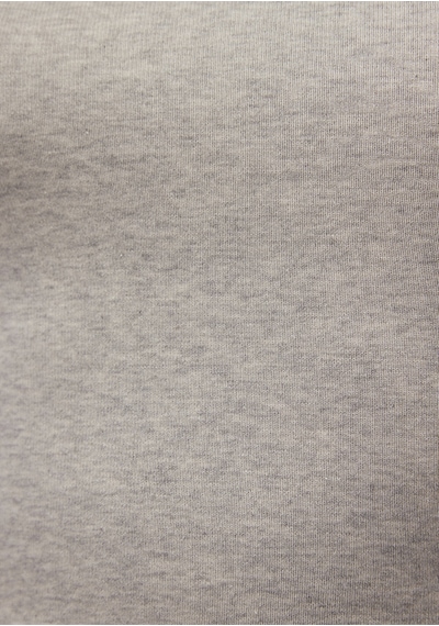 Mavi - Uzun Kollu Gri Crop Basic Tişört 1612822-88467 Gri