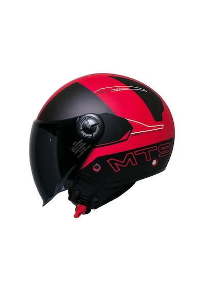 Mts Prohelmet 101 Design Red Kırmızı-siyah