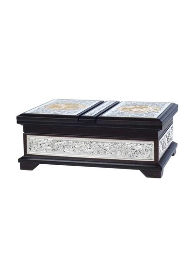 Yaldızlı Kaplama Gümüş Kanatlı Kur'An-I Kerim (Hafız Boy) N11.3144