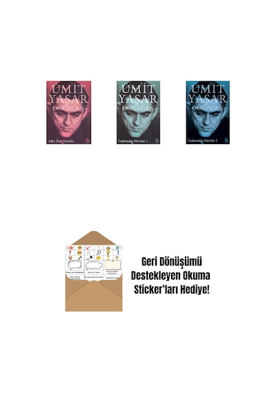 Aşka Dair Nesirler + Taşlamalar Hicivler 1 + Taşlamalar Hicivler 2 + Okuma Sticker'ları