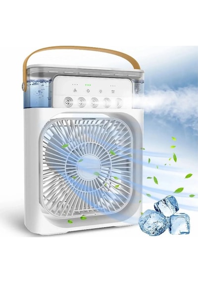 Taşınabilir Vantilatör Su Soğutmalı Masaüstü Fan Buhar Air Cooler
