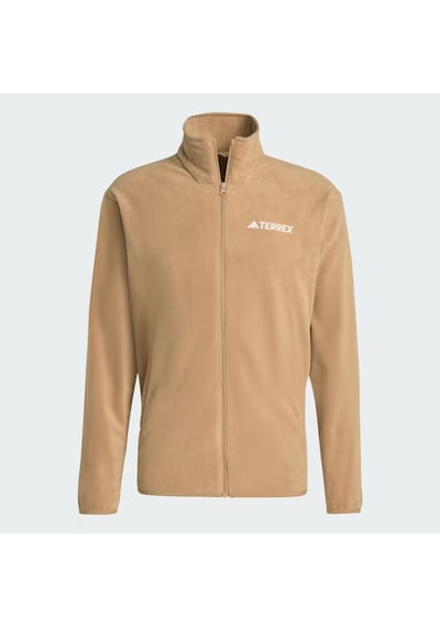 Adidas Multi Essentials Fermuarlı Erkek Polar Ceket Jm3115 Camel