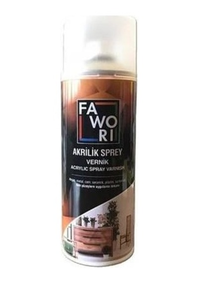 Fawori Akrilik Sprey Vernik Mat 001 400 ML
