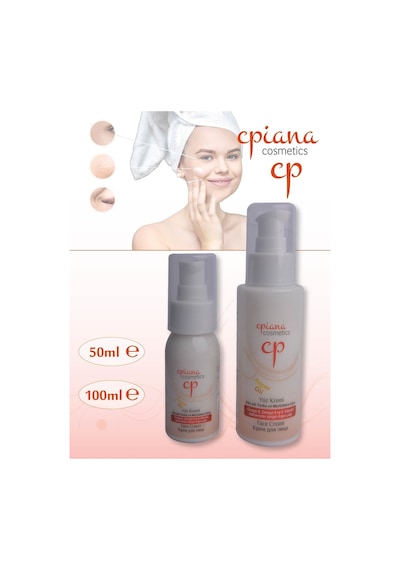 Cpiana Yüz Kremi Argan Yağlı 50ml