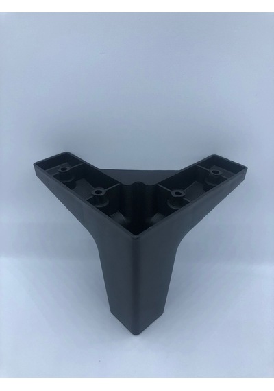 PLASTİK,10*12*12 CM SİYAH KOLTUK,BAZA,MOBİLYA AYAĞI (4 ADET)