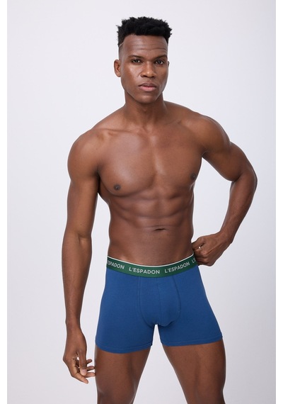 L'espadon Maritime Elite Erkek Boxer Şort -3258 Mavi