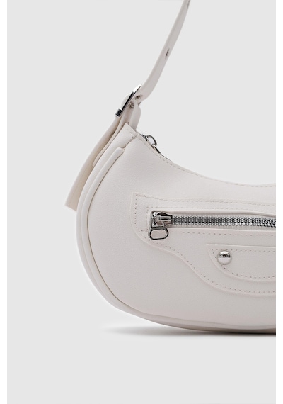 Shule Bags Sandy 90's Retro Baget Çanta Vanilla