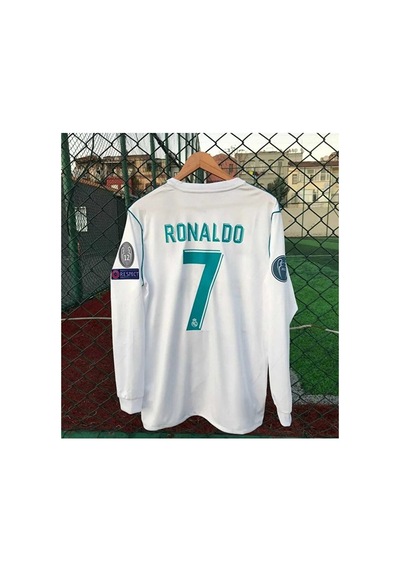 Real Madrid 2018 Kiev Şampiyonlar Ligi Finali Cristiano Ronaldo F Çok Renkli