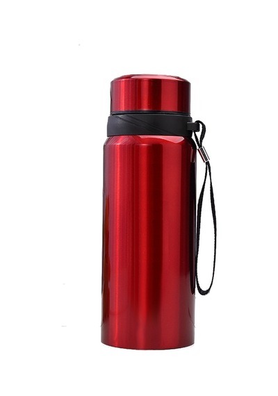 Çelik Askeri Termos Isı Yalıtımlı Özel Seri 750 Ml Kırmızı