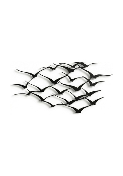 Metal Duvar Sanatı - Vinçler - 3d Duvar Silueti Metal Duvar Dekoru Ev Ofis Dekorasyonu Yatak Odası Oturma Odası Deko Diğer