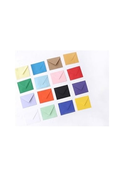 Bimotif Minik Zarf, 7x9 Cm 25 Adet Kırmızı