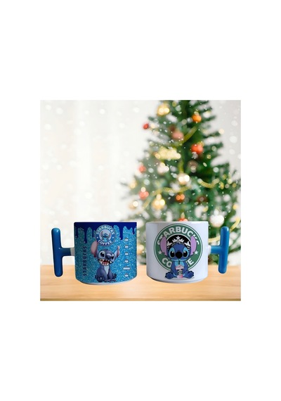 Stitch Kupa Bardak Tek Adet 0454 Çok Renkli