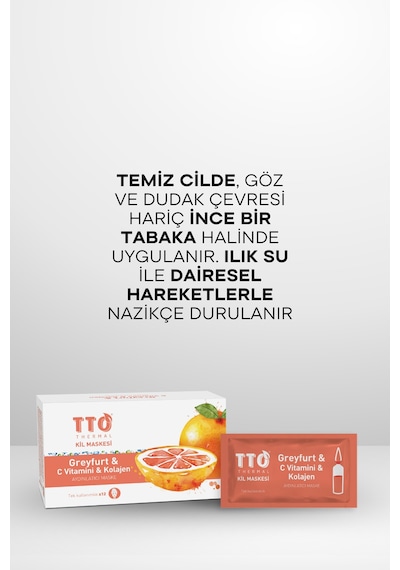 Tto Thermal Kil Maskesi Greyfurt & C Vitamini
