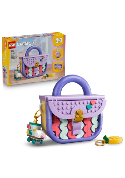 LEGO® Creator 3’ü 1 Arada Saklama Bölmeli Tasarım Çanta 31391 - 8+ için Bavul veya Saklama Kutusu Olan Oyuncak Yapım Seti (272P)