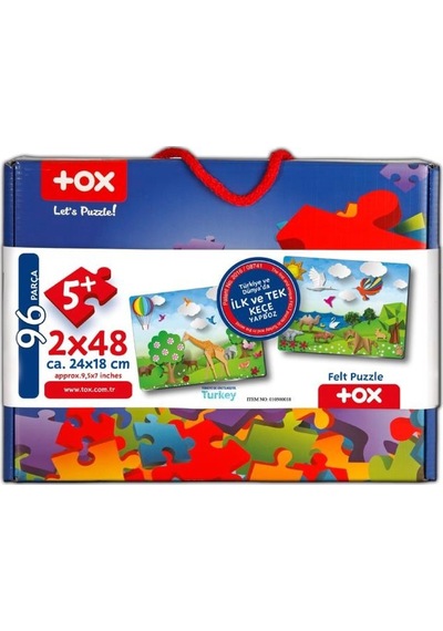 Lisinya247 Origami 5+ Keçe Yapboz 5 Yaş Puzzle