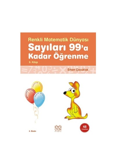 Renkli Matematik 9 Sayıları 99'a Kadar Öğrenme - Pascal Press - 1001 Çiçek