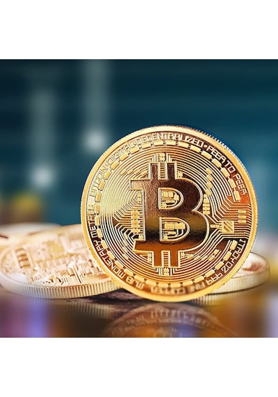 Bitcoin Madeni Hatıra Parası Madeni Bitcoin Hediye Sikke Para 5570 diğer