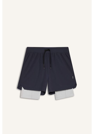 Defacto Defactofit Slim Fit Dar Kesim Sporcu Kısa Paça Şort E9365ax25auar214 Antrasit