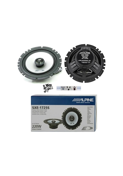 Alpine 16cm Hoparlör - Alpine Sxe-1725s Kapı Hoparlörü 16 Cm - Alpine Profesyonel Hoparlör 16cm