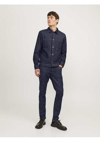 Jack & Jones Jack Jones Glenn Model Erkek Slim Fit Kot Pantolon 12261862 Mavi Jack & Jones Jack Jones Glenn Model Erkek Slim Fit Kot Pantolon 12261862 Mavi