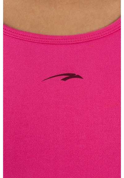 Maraton Active Slimfit Kadın Atlet Yaka Kolsuz Koşu Fuşya Bra 813090-fuşya Fuşya
