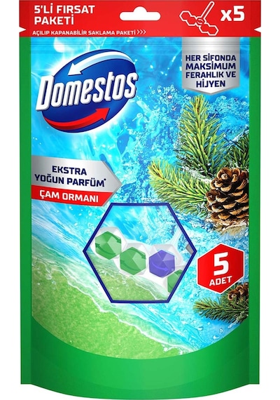 Domestos Wc Blok Çam Ferahlığı 5 X 50 G