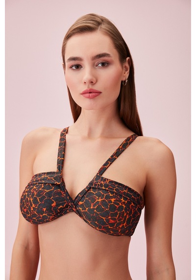 Suwen Detaylı Straplez Bikini Üst Sb24215a1310