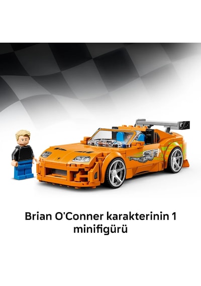 LEGO® Speed Champions Hızlı ve Öfkeli Toyota Supra MK4 77260 - 10 Yaş Üzeri için Özel Jant İçeren Oyuncak Yapım Seti (292 Parça)