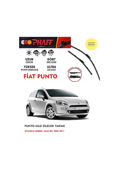 Fiat Punto Ön Muz Silgeç Sileceği Takımı 2010 Model Araca Özel