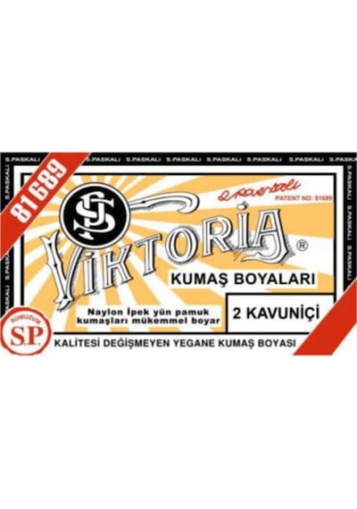 Viktoria Kumaş Boyası Kavuniçi 3 Adet