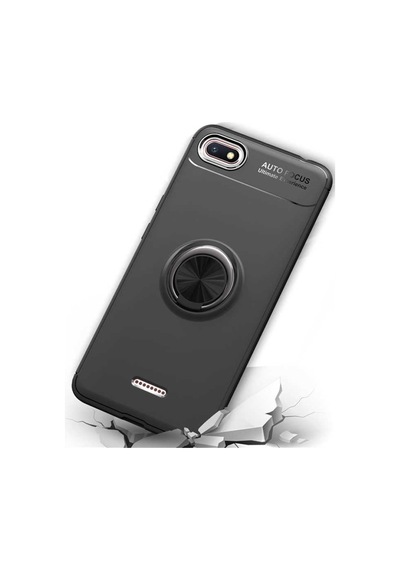 Xiaomi Redmi 6A Kilif Yüzüklü Magnetli Ravel Case 389753600